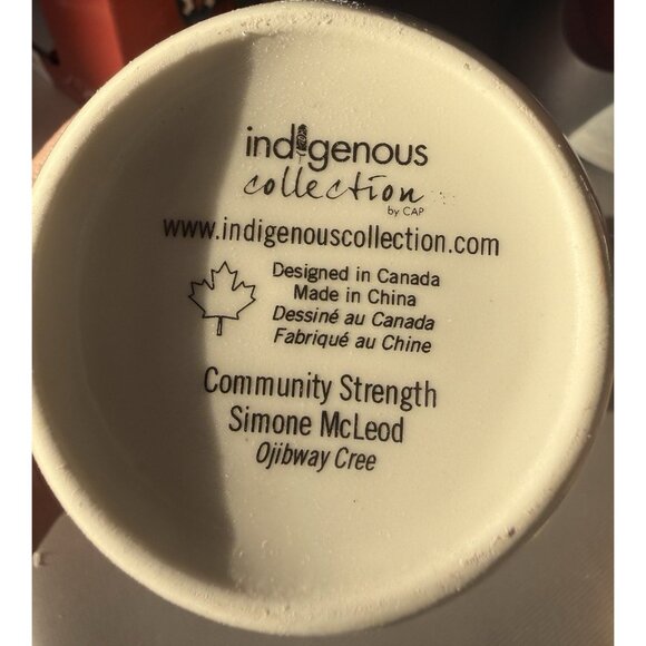 18 oz Signature mug Indigenous Collection Simon McLeod Community Strength Cup - Picture 13 of 14